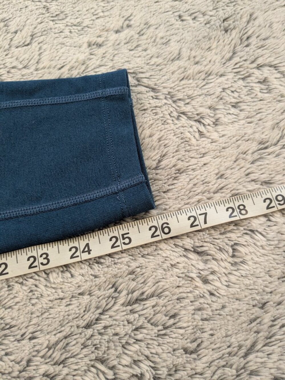 ibex Lizzi Leggings Tights Blue Merino Wool Size Small - Picture 6 of 8